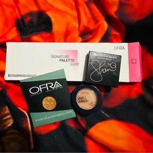 Eyeshadow lot, OFRA Signature Palette Luxe with Shimmering Gold